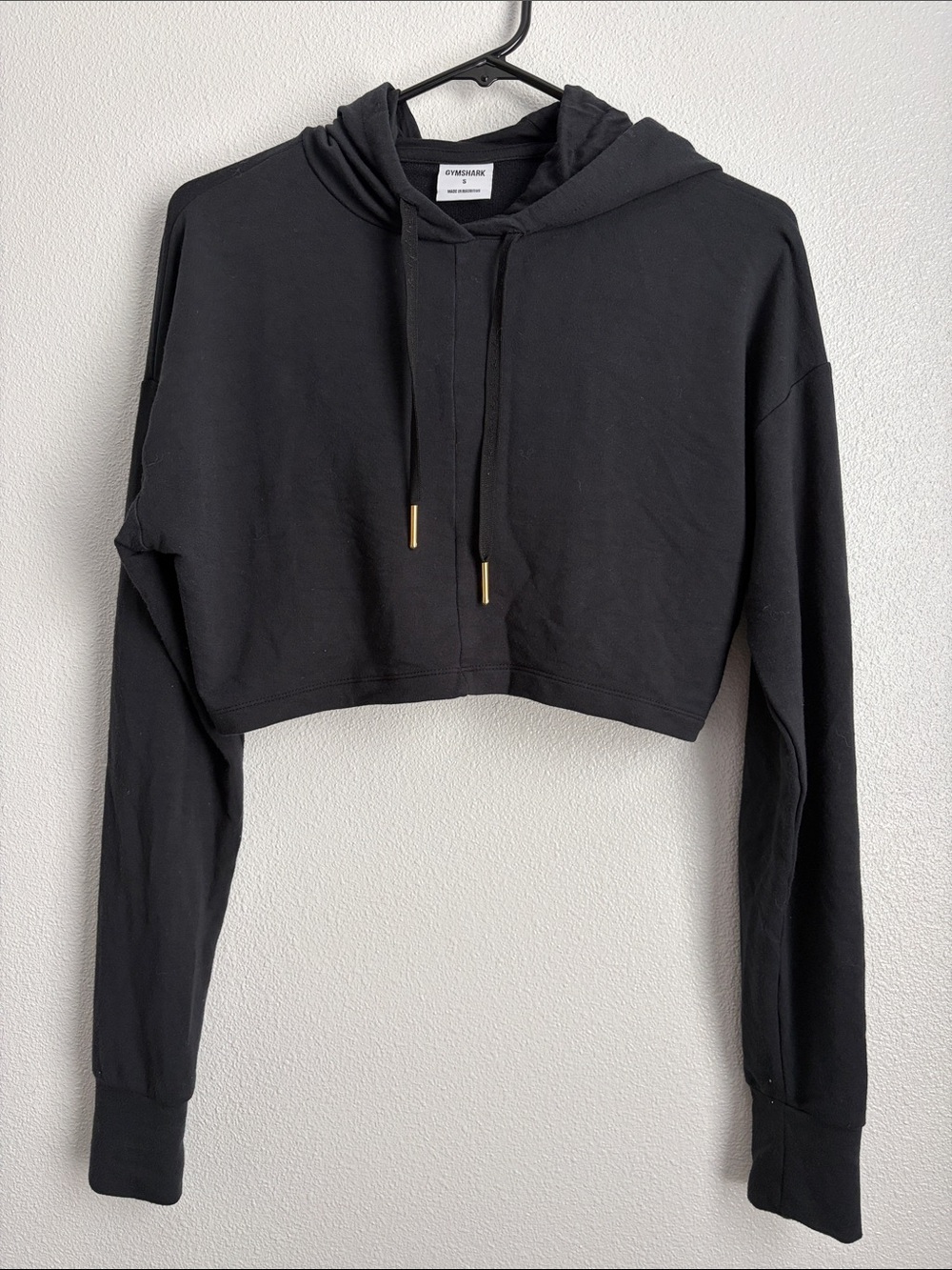 Gymshark Black Cropped pullover - Whitney Simmons